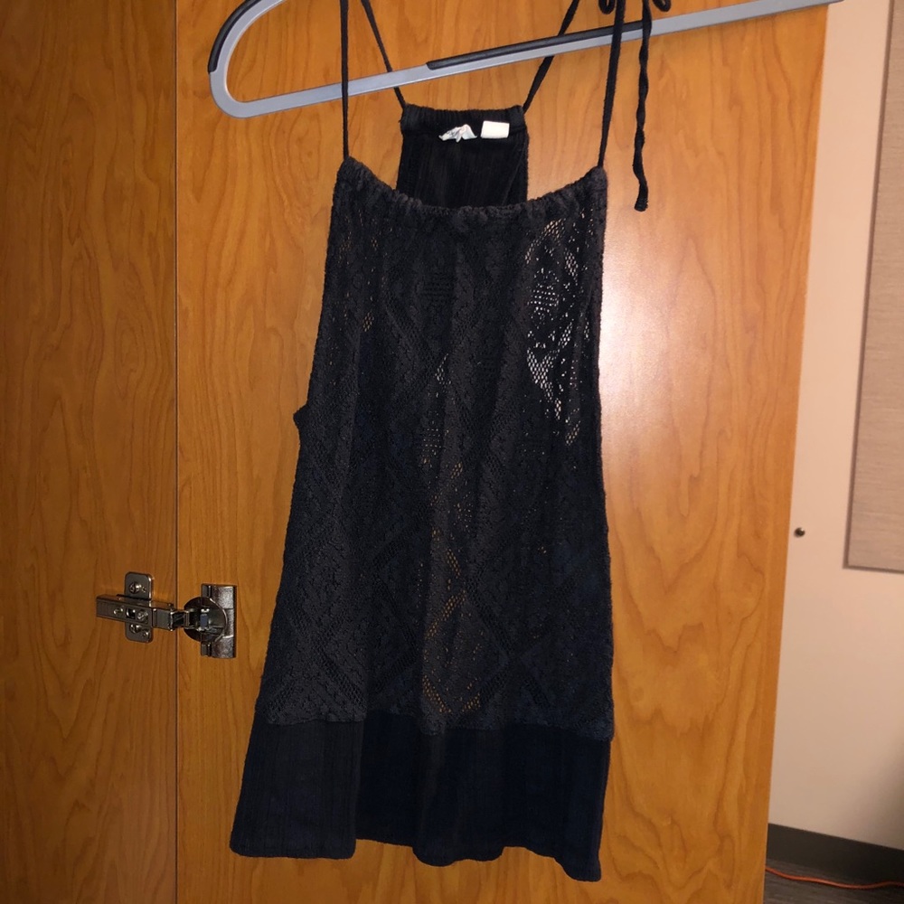 Cute dark blue navy top